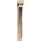 Ekena Millwork Thorton Block Smooth Bracket w/ Offset Brace, Douglas Fir, 5 1/2"W x 42"D x 42"H BKT0604X42X42THR05SDF - alternate 4